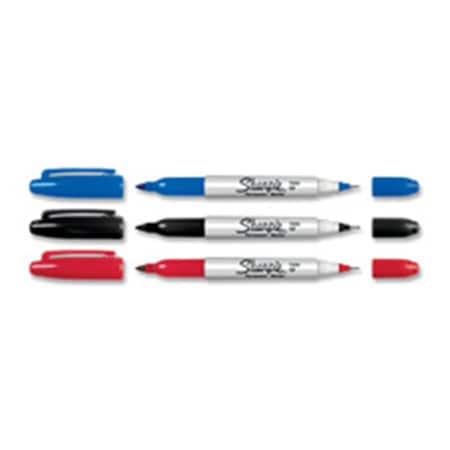 Pen2Paper Sharpie Twin Tip Markers, Red PE1865130